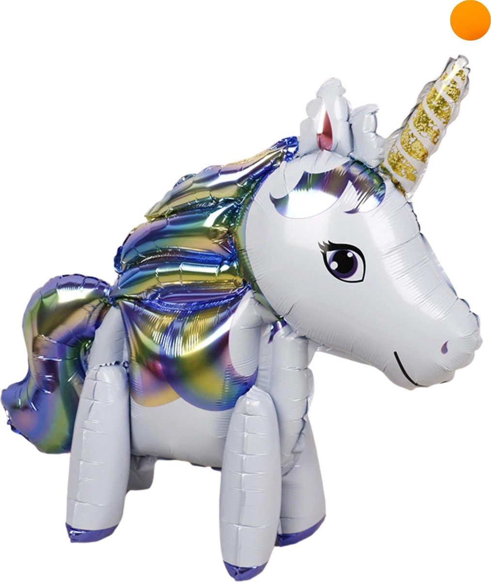 Unicorn Ballon - Paarden - Pony - Eenhoorn - Ballonnen - Feest Versiering - Unicorn - 60 x 68 cm