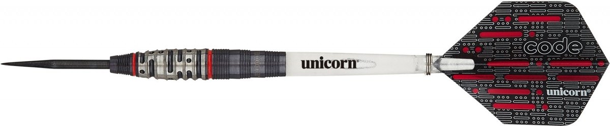 Unicorn Dartpijlen Code Steeltip 90% Gewicht 20 Rood