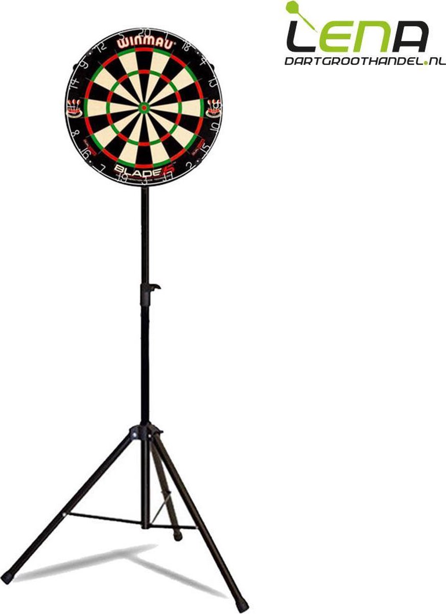 Unicorn Eclipse Pro DartSET Deluxe incl Dartstandaard & 6 darts + Surround Ring Zwart + Rubberen Ochemat