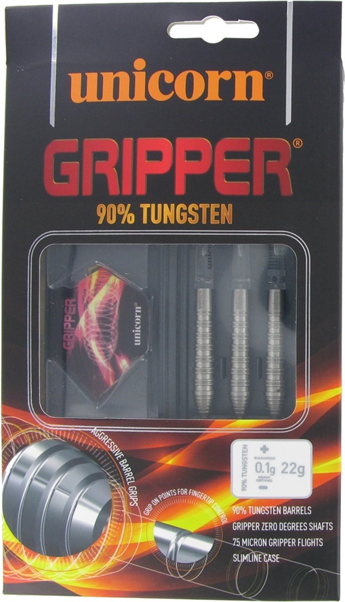 Unicorn Gripper 90% 2 24 gram Steeltip Dartpijlen