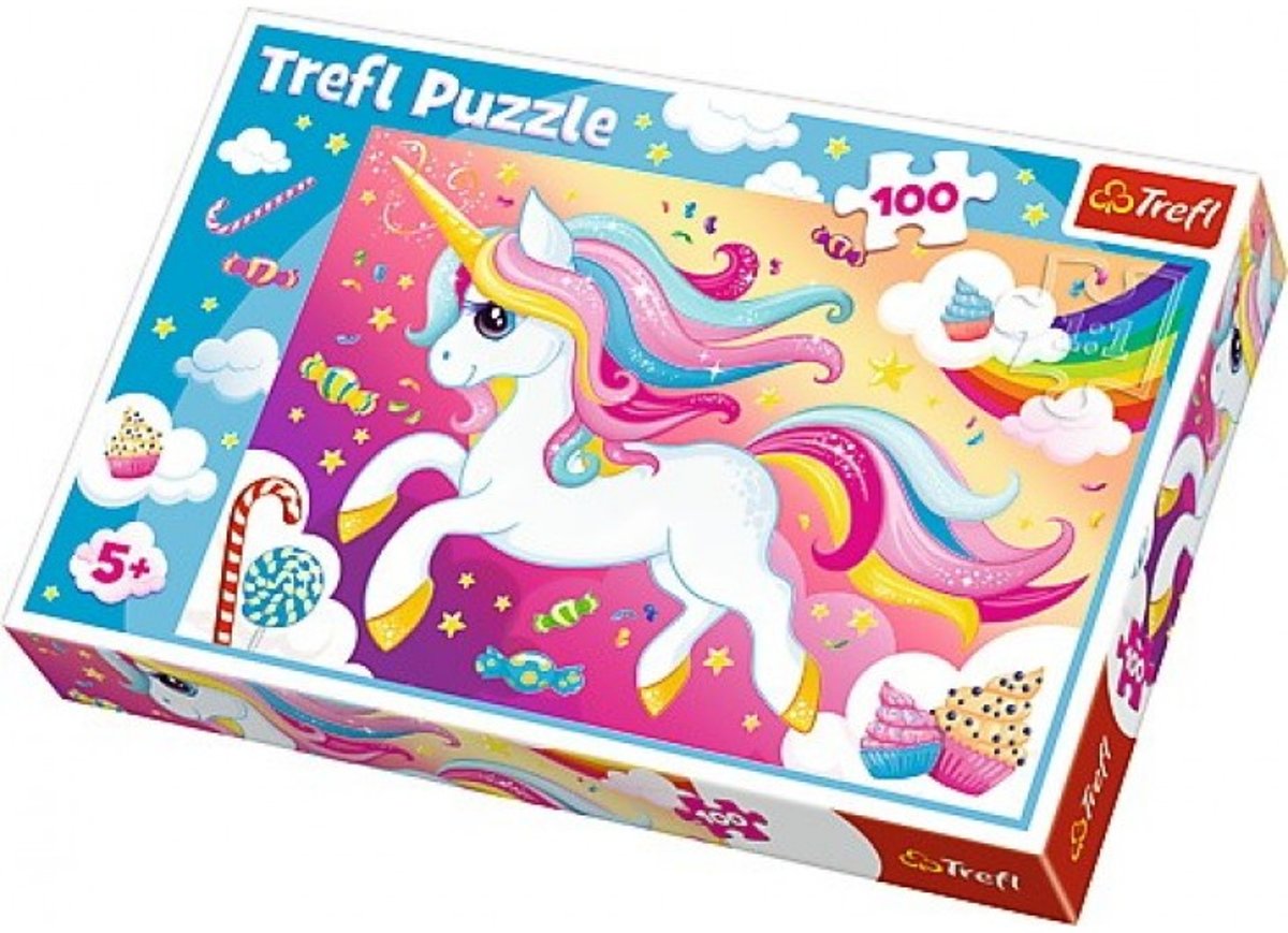 Unicorn puzzel 100 stukjes