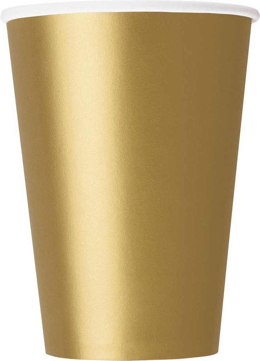 Haza Original Feestbekers Goud 26 Cl 14 Stuks