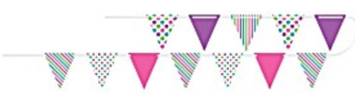 flaggen- banner (3.23m) gekleurd