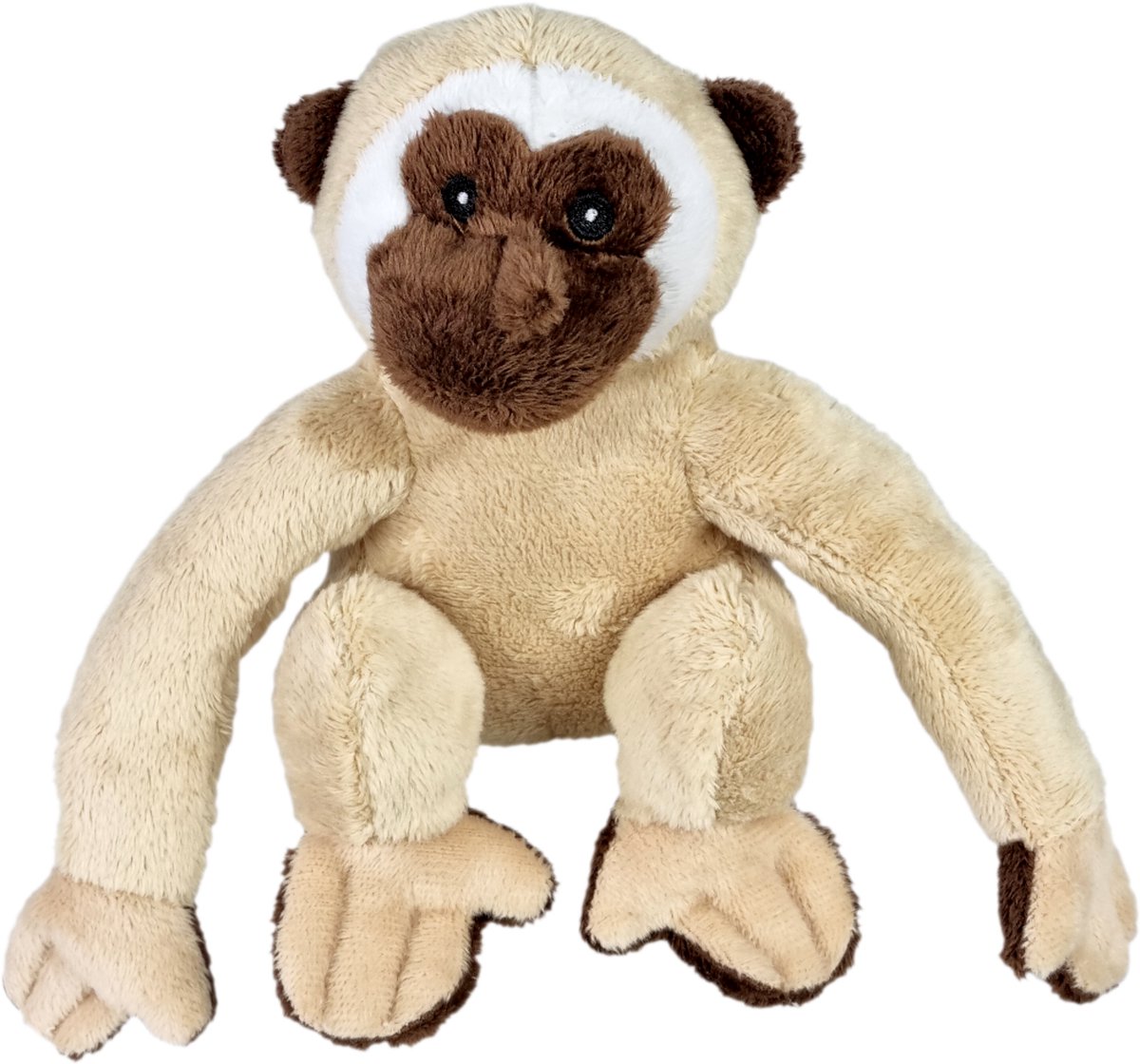 UNITOYS – Gibbon Gideon – 13 cm – Natuurgetrouw - Knuffel