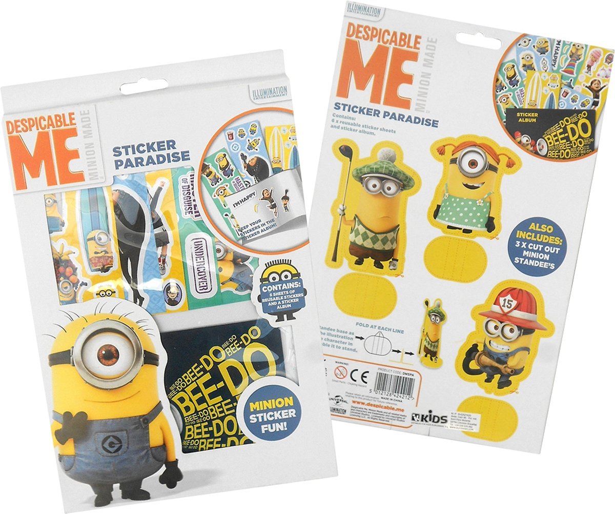 Minions - Despicable me Sticker set