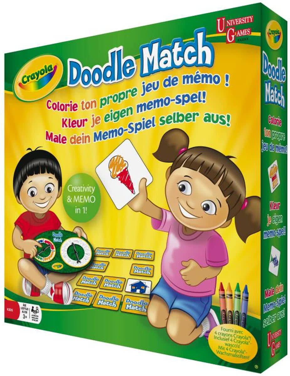 Kleur Je Eigen Memo-Spel!