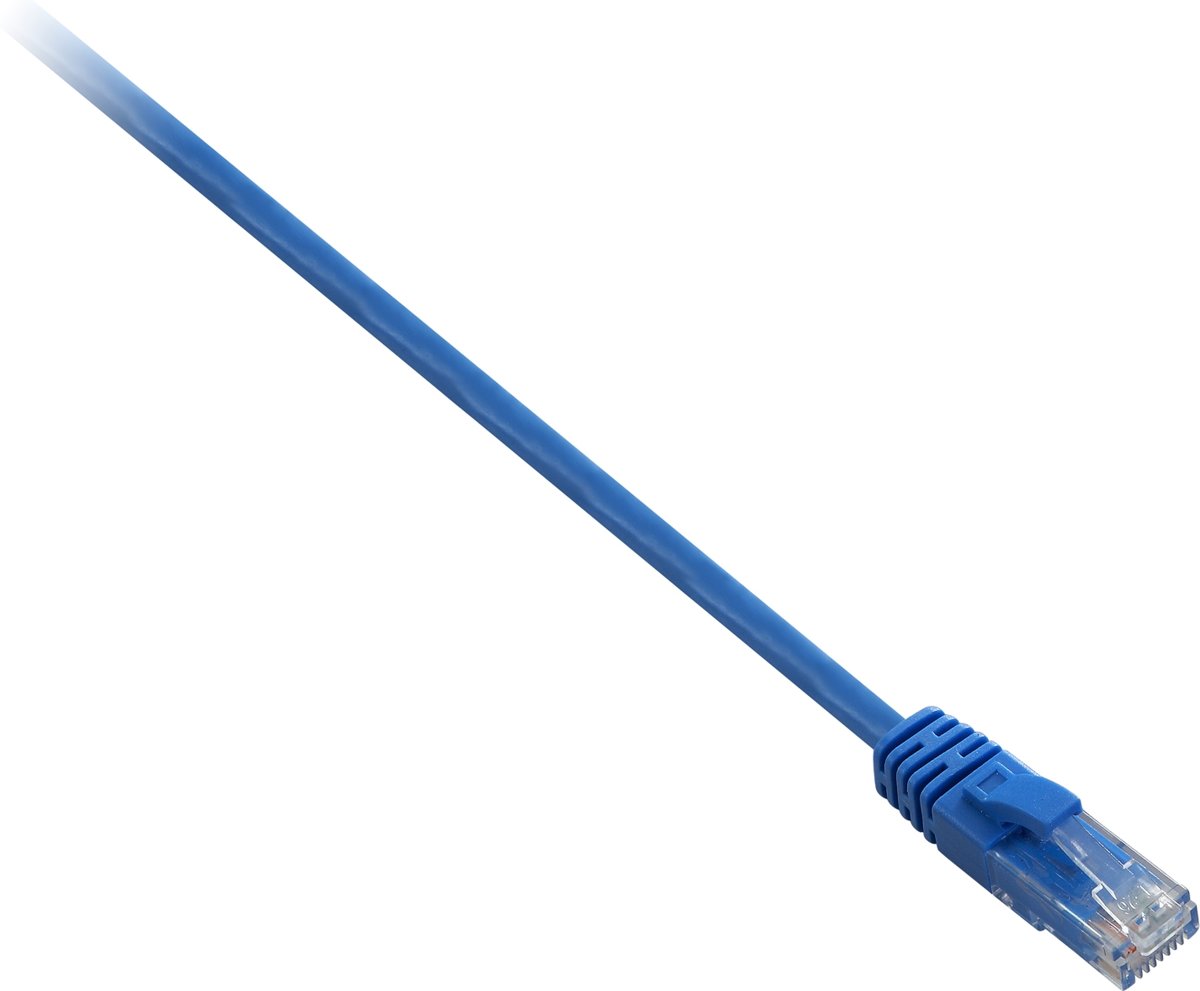 V7 Cat6 UTP 1m netwerkkabel Cat6e U/UTP (UTP) Blauw