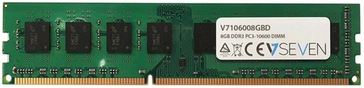 V7 V7106008GBD 8GB DDR3 1333MHz geheugenmodule