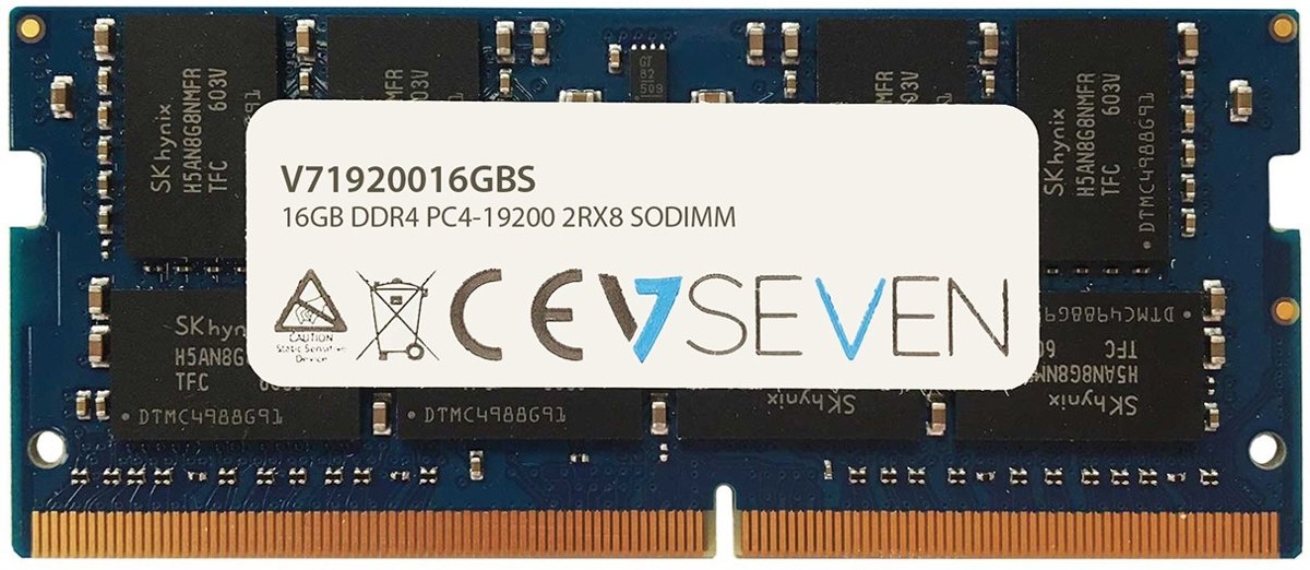 V7 V71920016GBS 16GB DDR4 2400MHz geheugenmodule