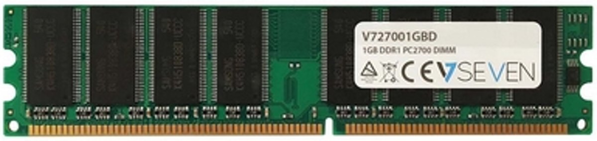 V7 V727001GBD 1GB DDR 333MHz geheugenmodule