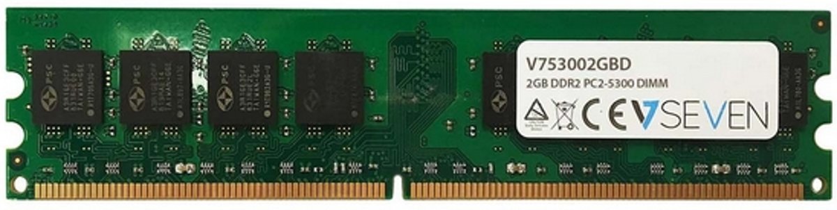 V7 V753002GBD 2GB DDR2 667MHz geheugenmodule