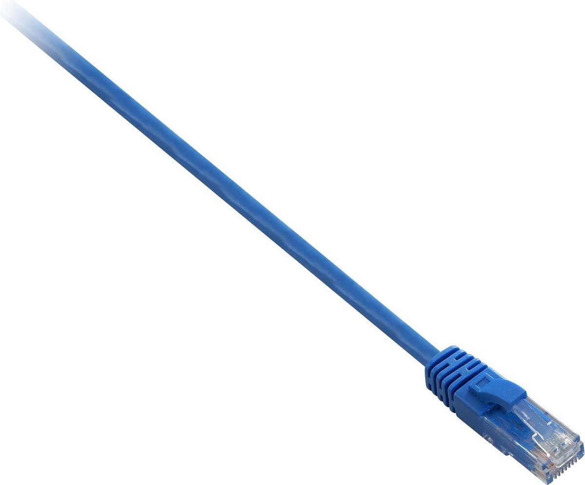 V7 V7E2C6U-05M-BLS netwerkkabel 5 m Cat6 Blauw