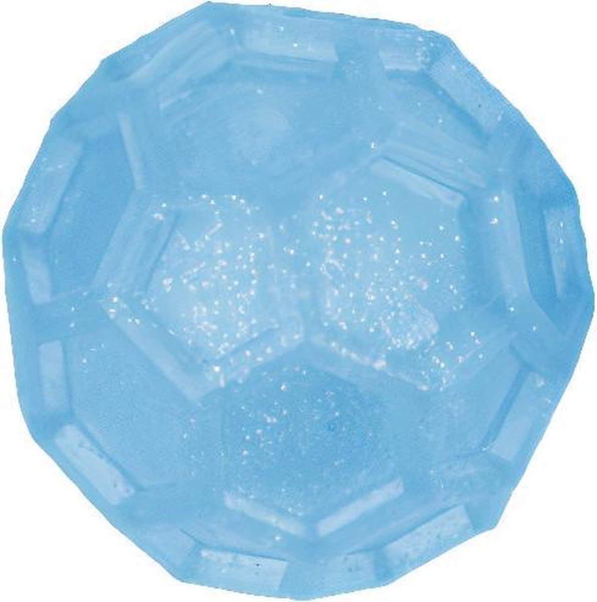 Van Manen Stuiterbal Pentagon Junior 6,5 Cm Rubber Blauw