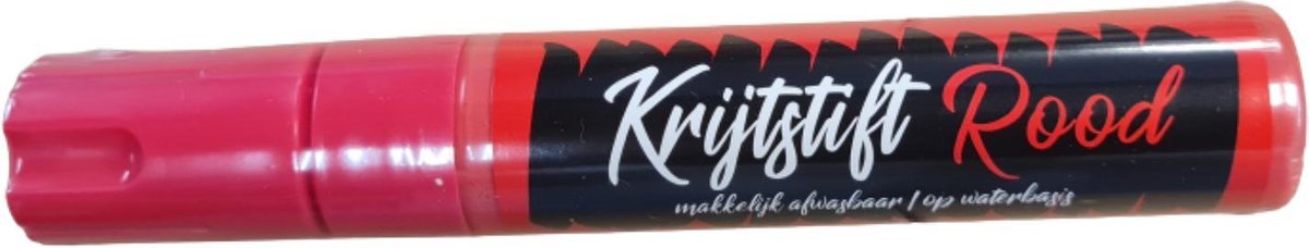 krijtstift / raamstift rood 8 x 15 mm