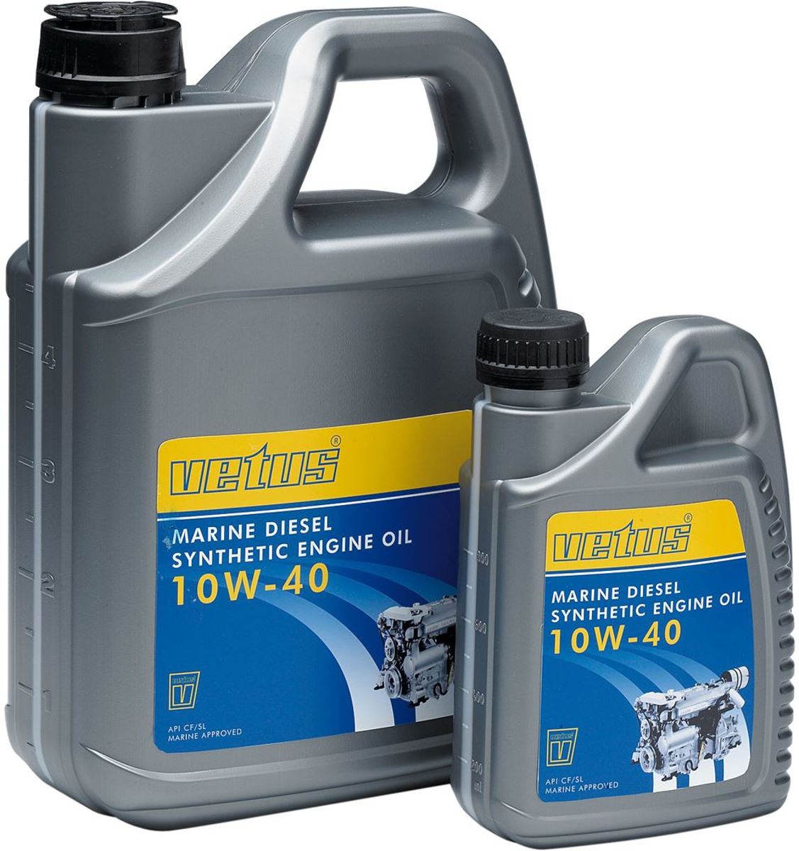 VETUS Marine Diesel 4 liter synthetische Motorolie 10W-40