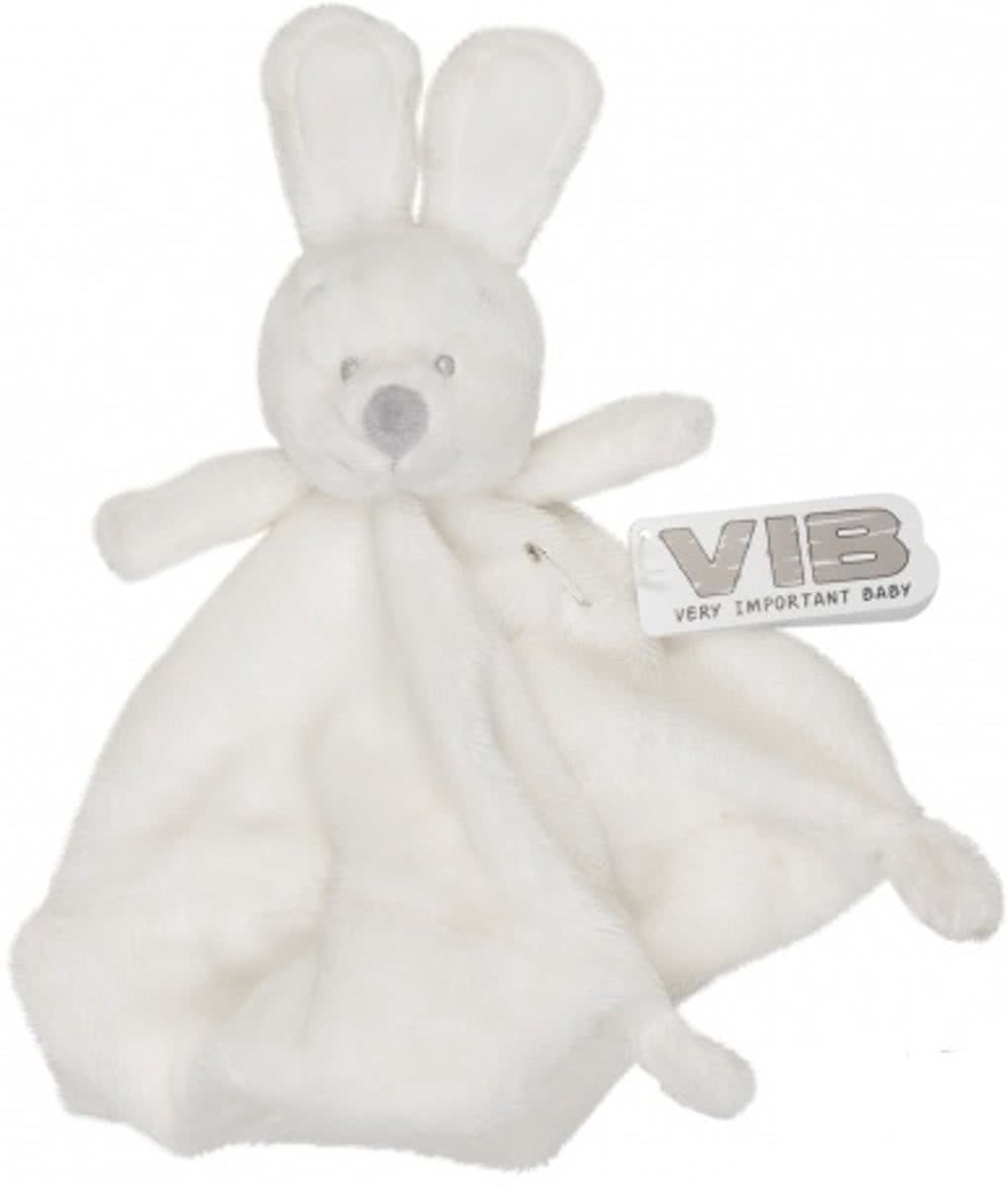 Pluche Konijn Very Important Rabbit Knuffeldoekje Wit