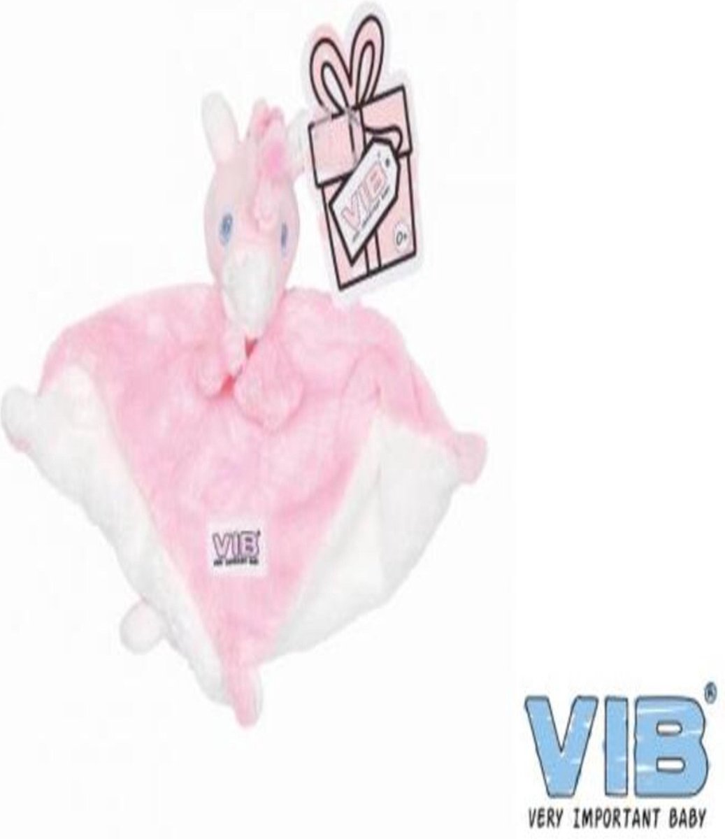 VIB Pluche Eenhoorn Roze Baby