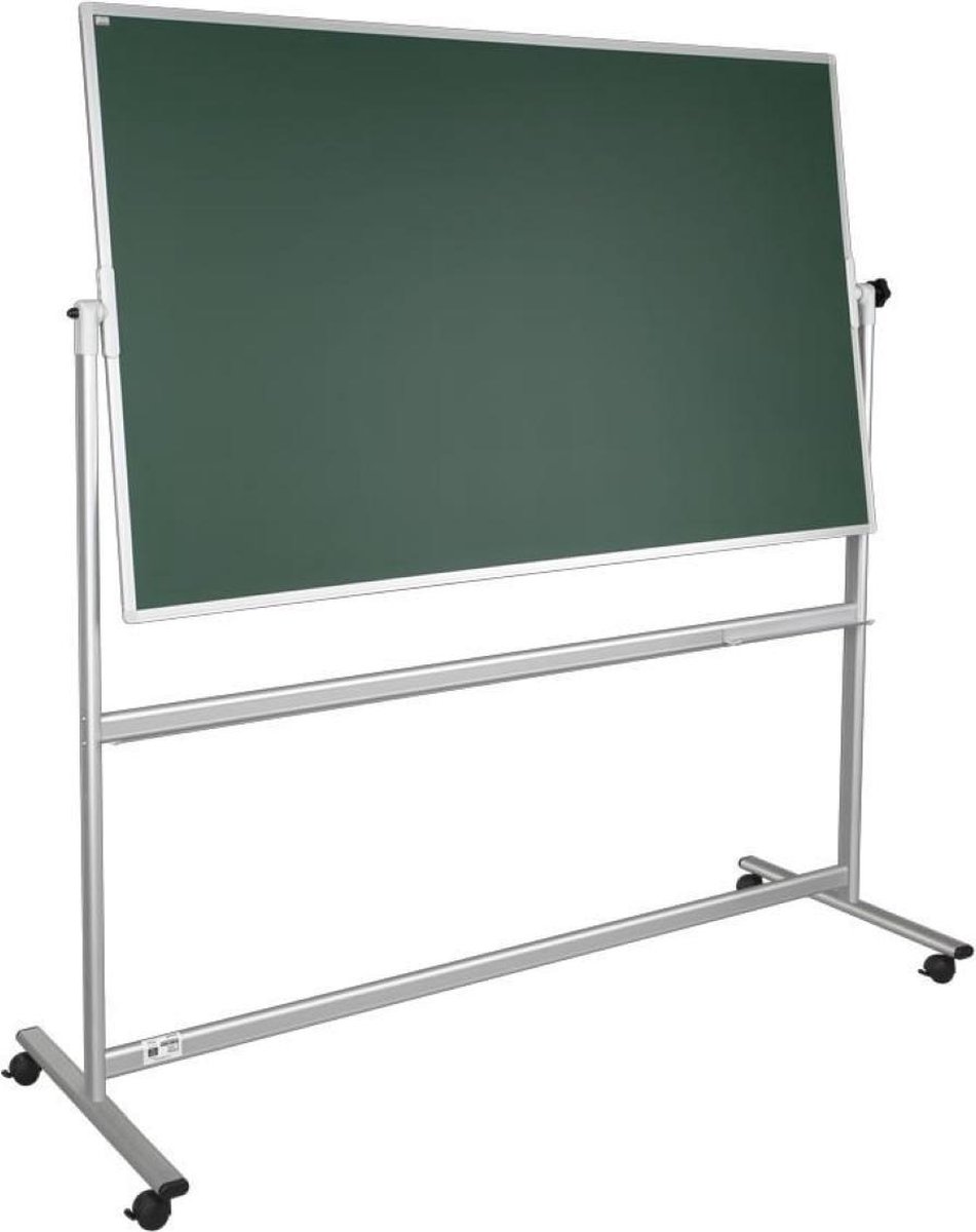 Viz Pro krijtbord - schoolbord - mobiel - magnetisch - 1200 x 900 mm