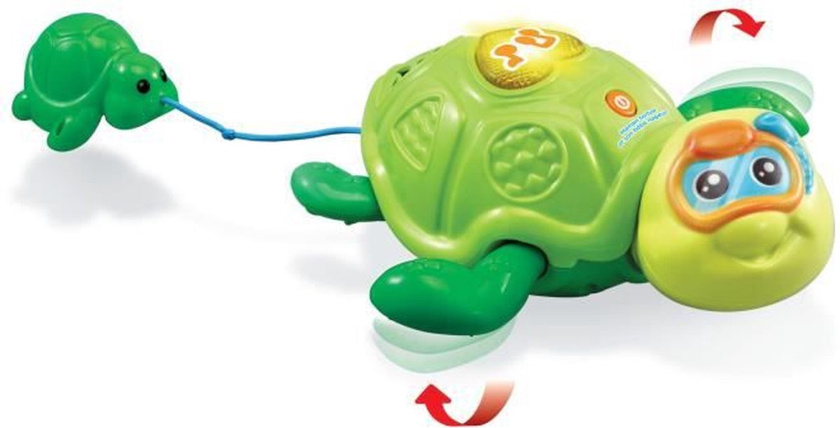 VTECH BABY - Badspeelgoed - Moederschildpad en babyzwemmer