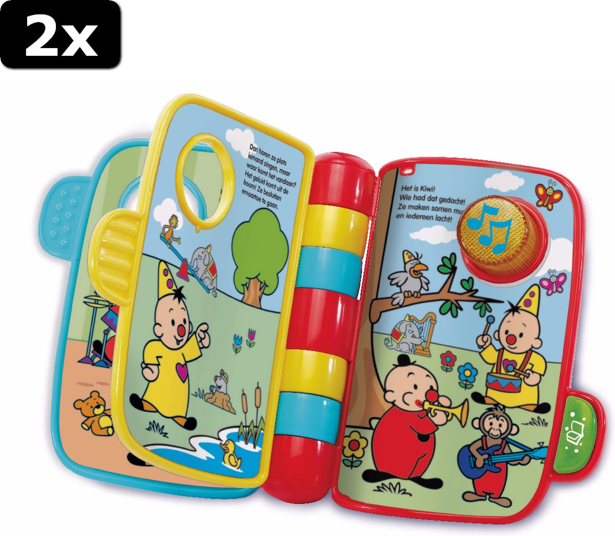 2x Vtech Bumba muziek/Liedjesboek