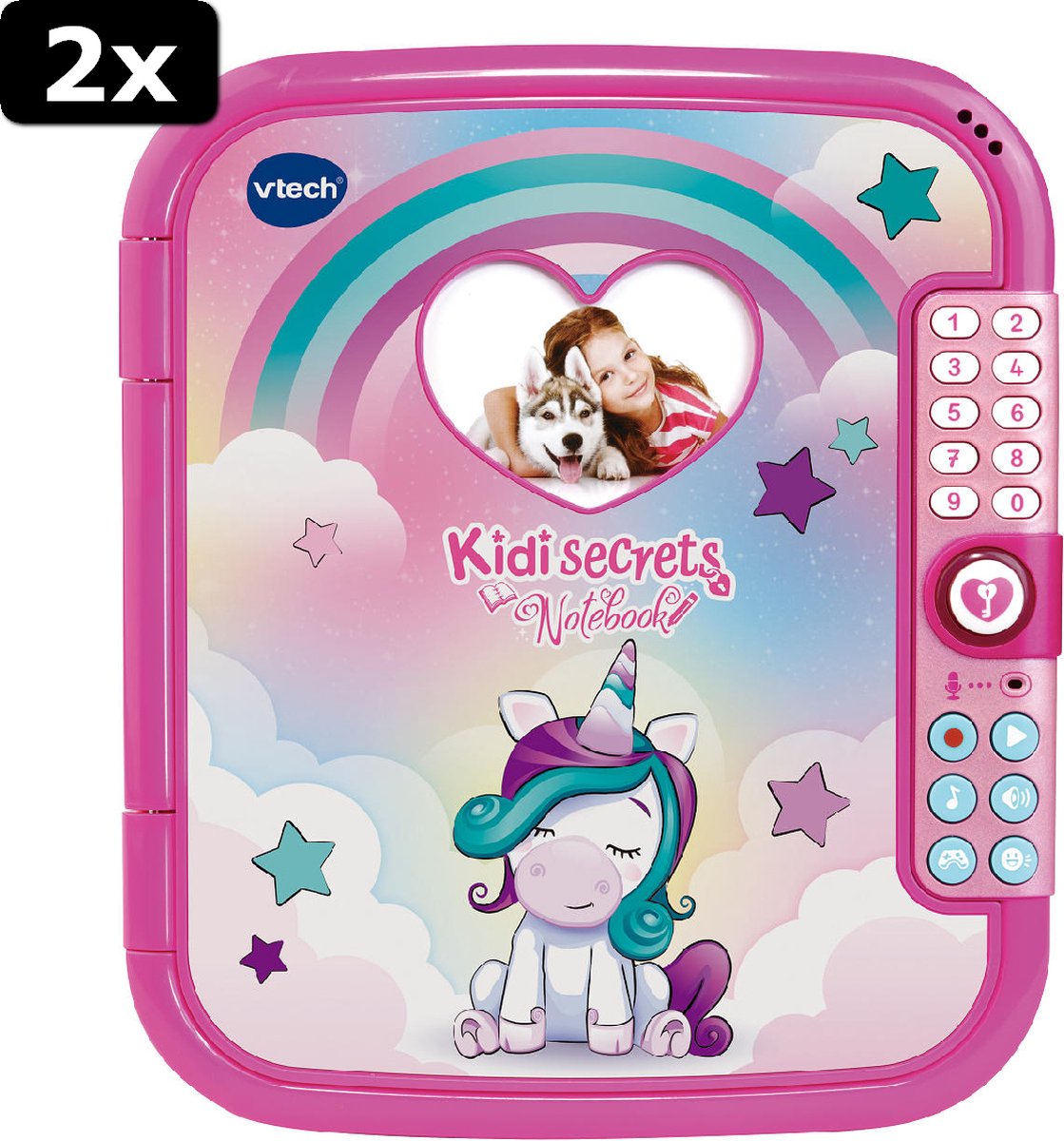 2x Vtech KidiSecrets Notebook