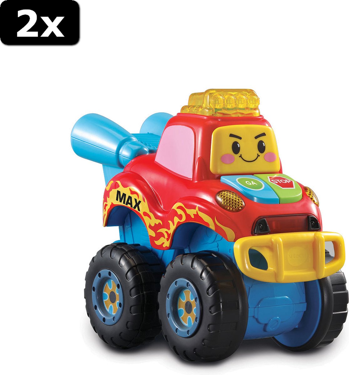 2x Vtech Toet Toet Max de Slimme Monster Truck