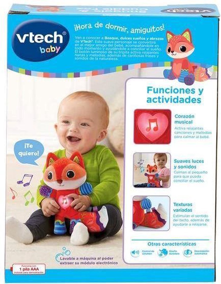 Activity Soft Toy for Babies Vtech Forest Fox (ES)