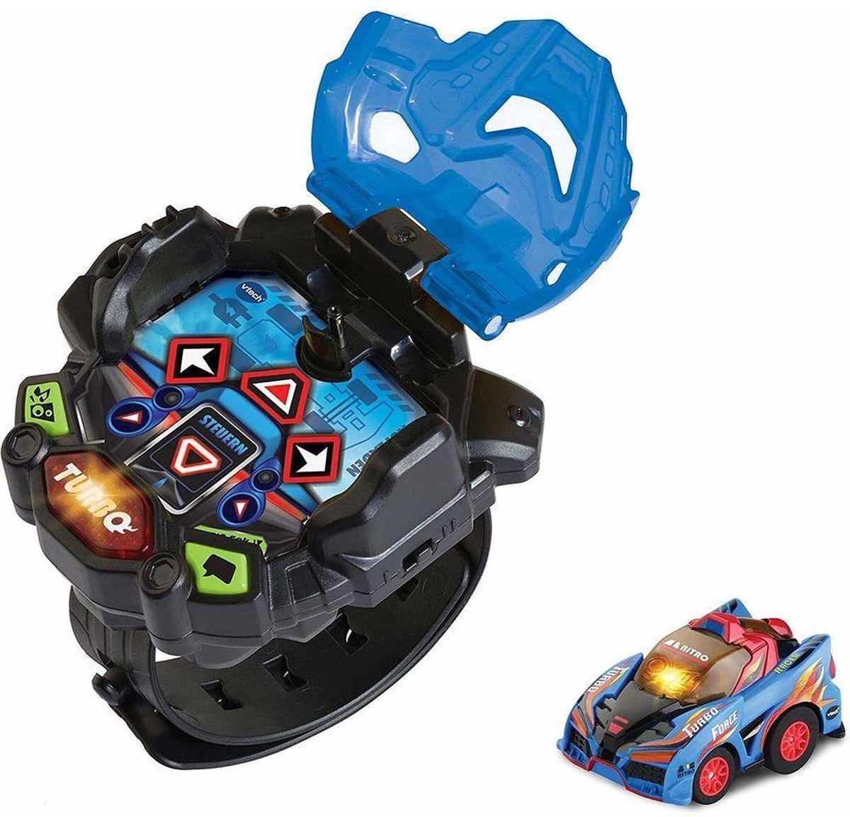 Op Afstand Bestuurbare Auto Vtech Turbo Force Racers (Gerececonditioneerd B)