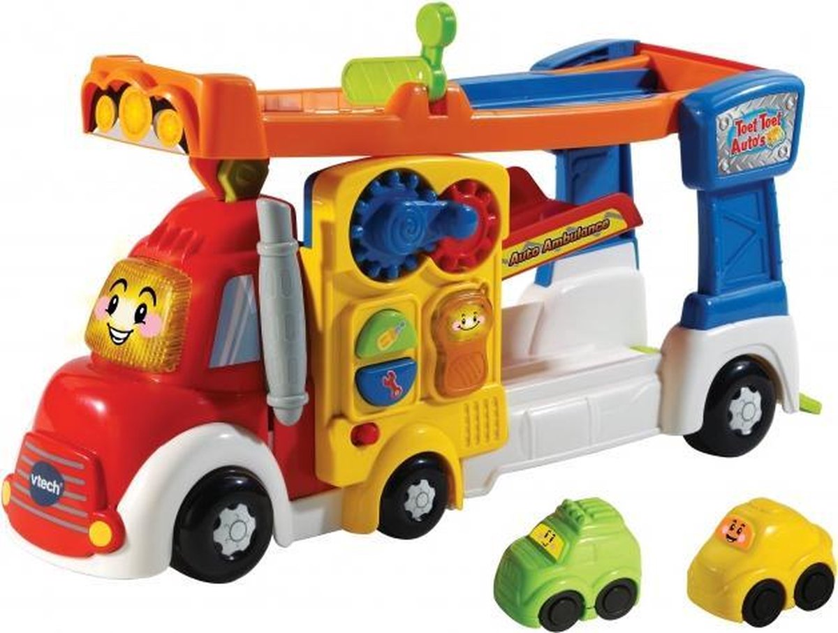 Toet Toet Auto: Auto Ambulance 35 cm multicolor