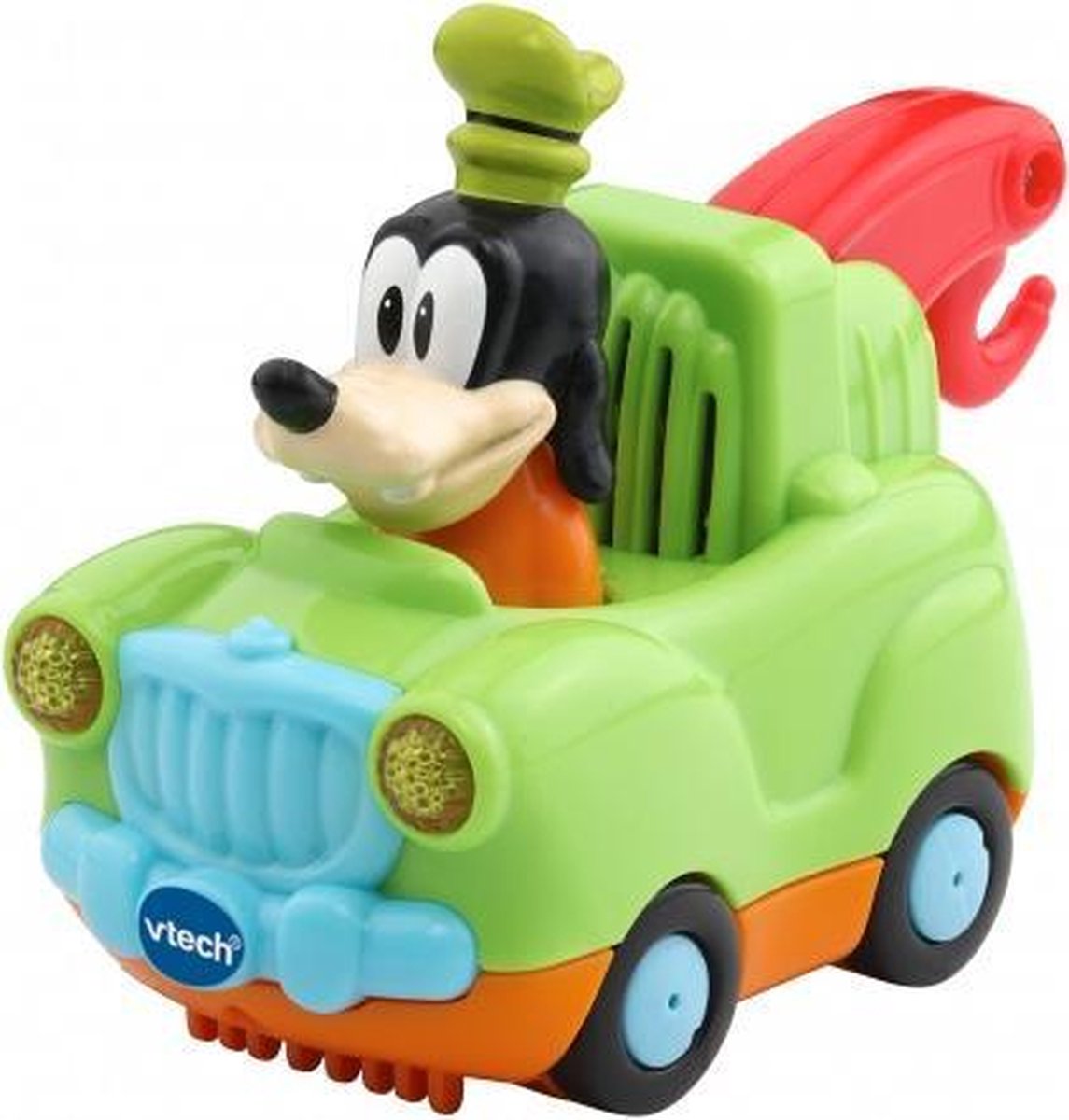 Toet Toet auto: Disney Goofy Takelwagen 10 cm groen