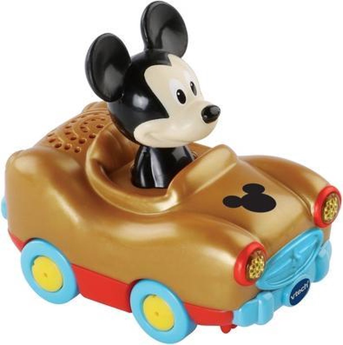 Toet Toet auto: Disney Mickey auto bruin 12,7 cm