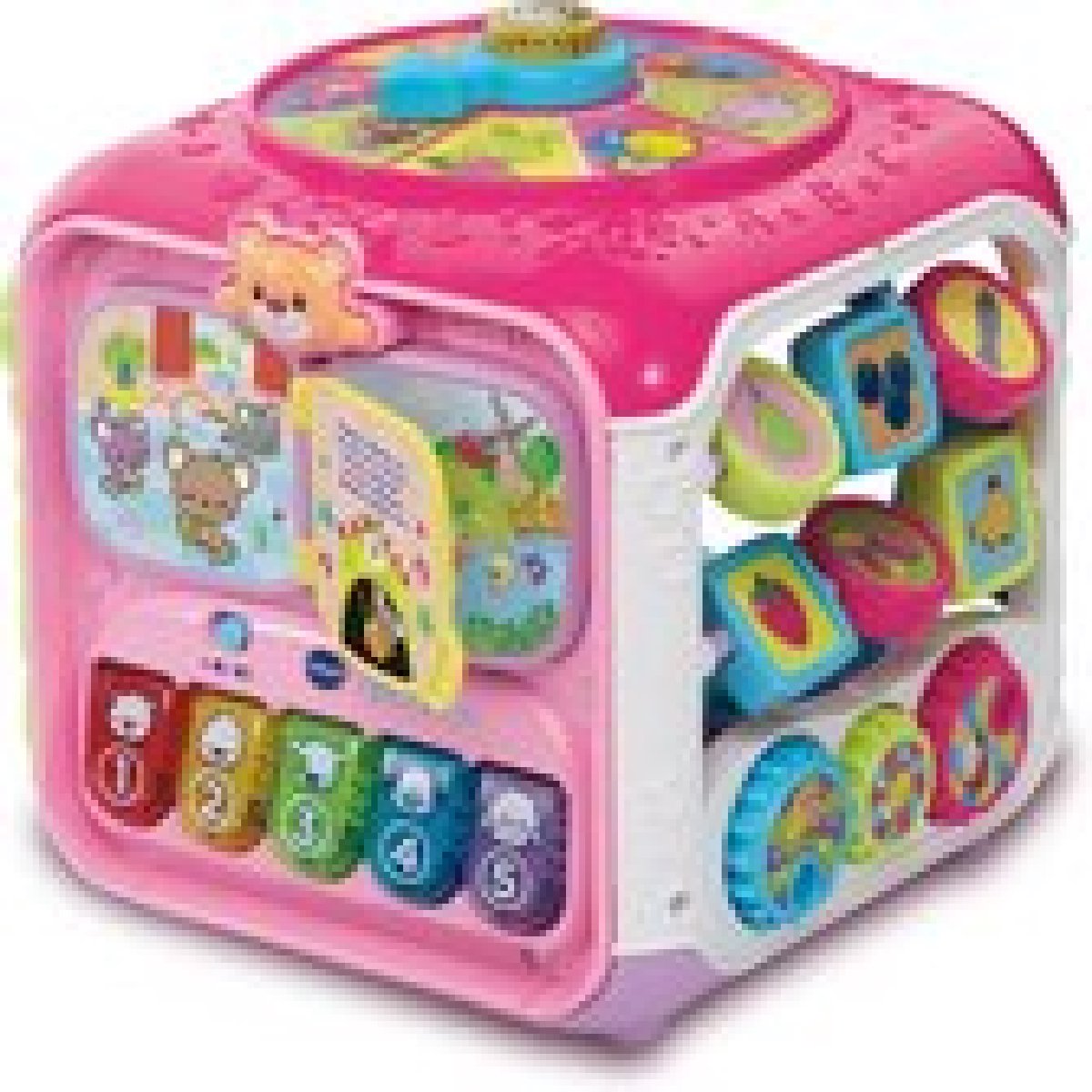 VTech Baby Activiteiten Kubus - Educatief Babyspeelgoed - Roze - 9 tot 36 Maanden