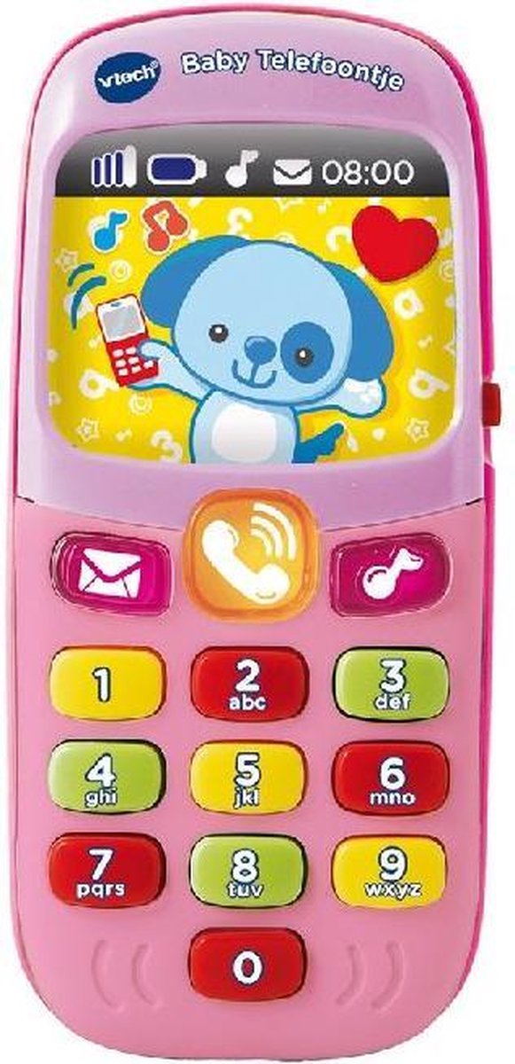 VTech Baby Baby Telefoontje roze