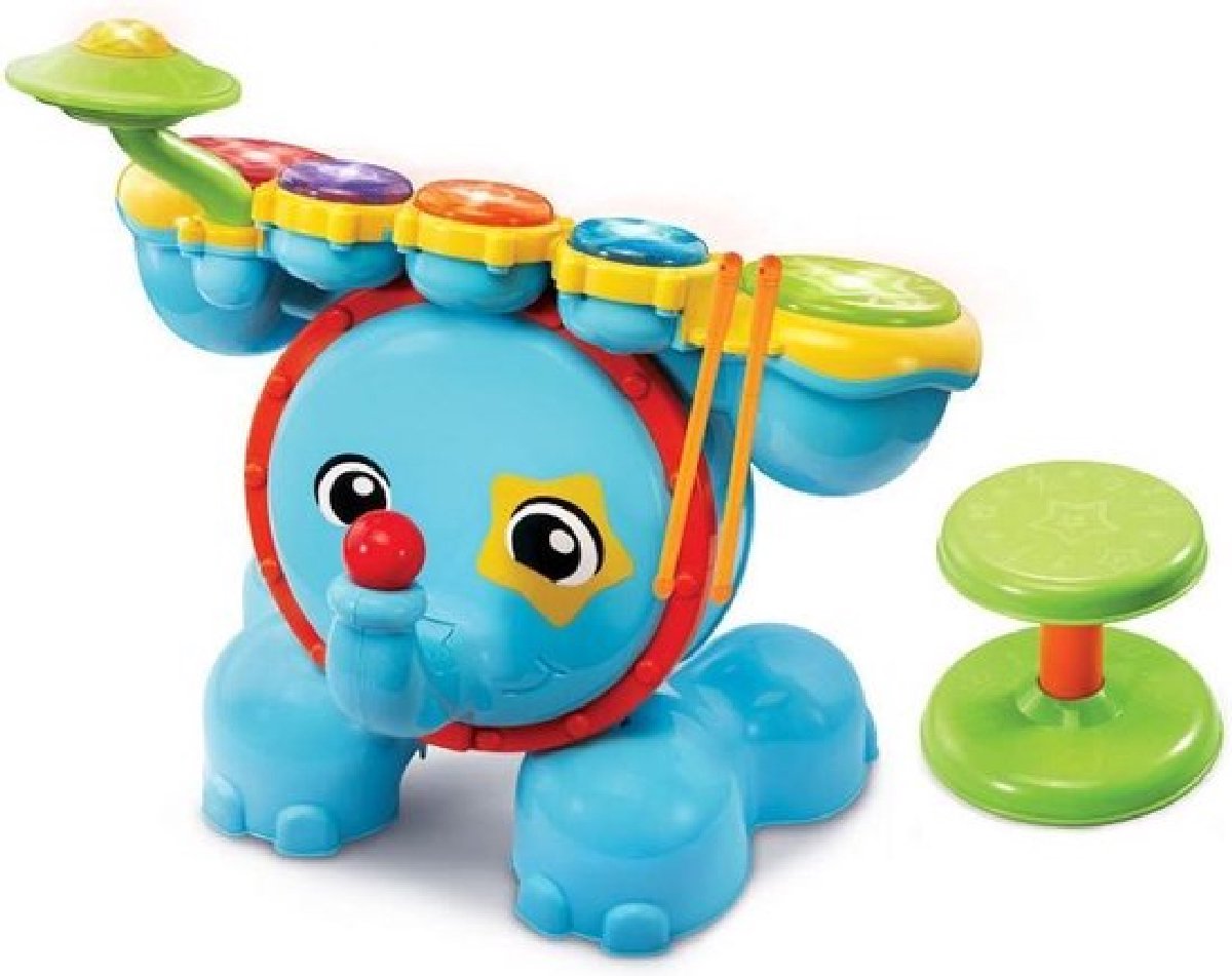 VTech Baby Rock & Leer Drumstel - Educatief Babyspeelgoed - 1.5 tot 4 Jaar