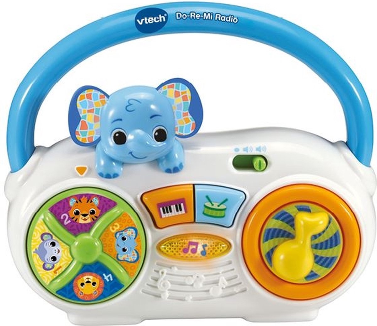 VTech Do-Re-Mi Radio 19,1 cm wit- VTech educatief speelgoed- Kinderspeelgoed- Leerzaam