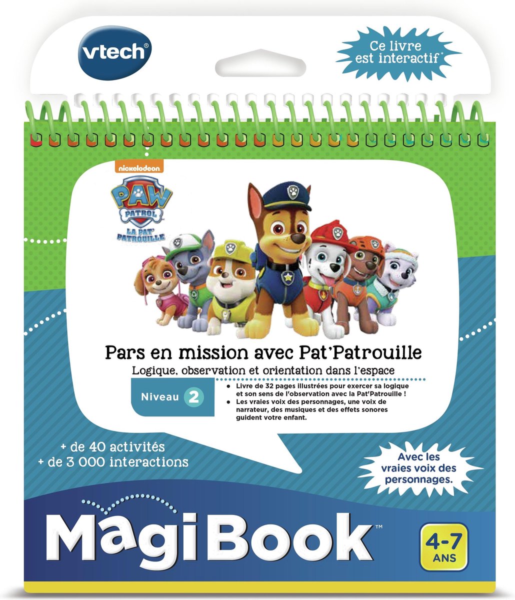   MagiBook Livre La Pat Patrouille