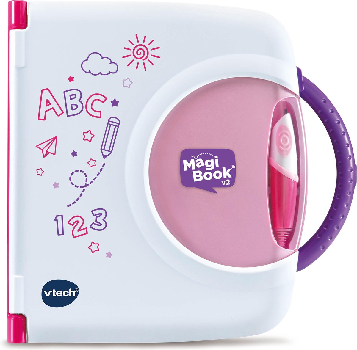   MagiBook v2 Starter Pack - Met Interactief Activiteitenboek - Roze