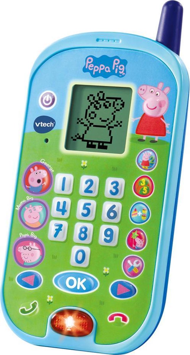 VTech Peppa Pig Leertelefoon + Licht en Geluid