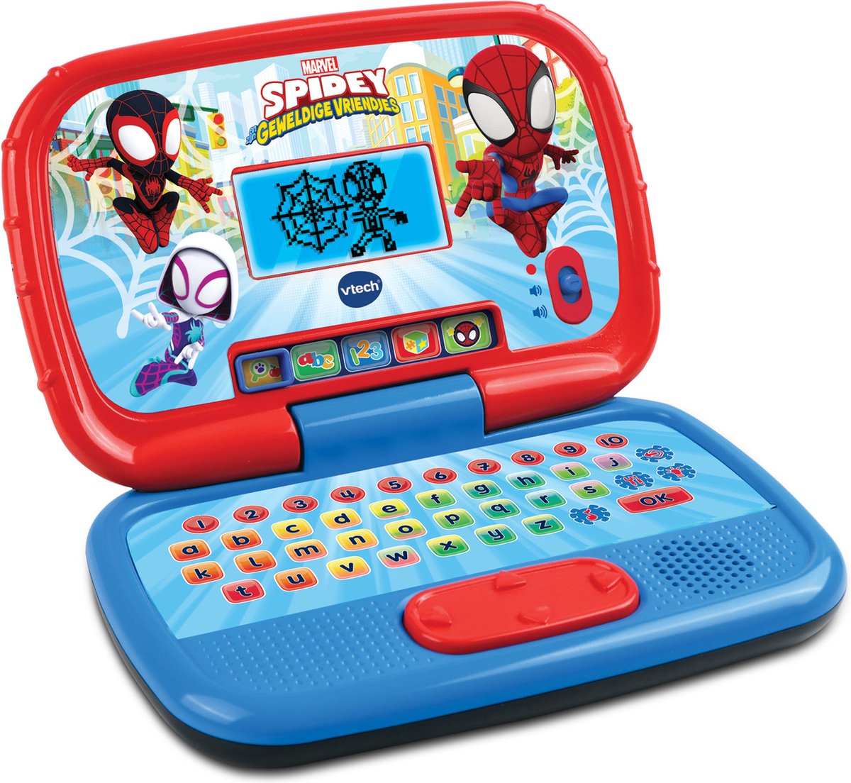   Spidey   - Speelgoed Laptop - Leer Rekenen en Meer - Educatief Kinderspeelgoed - Cadeau - Vanaf 3 Jaar