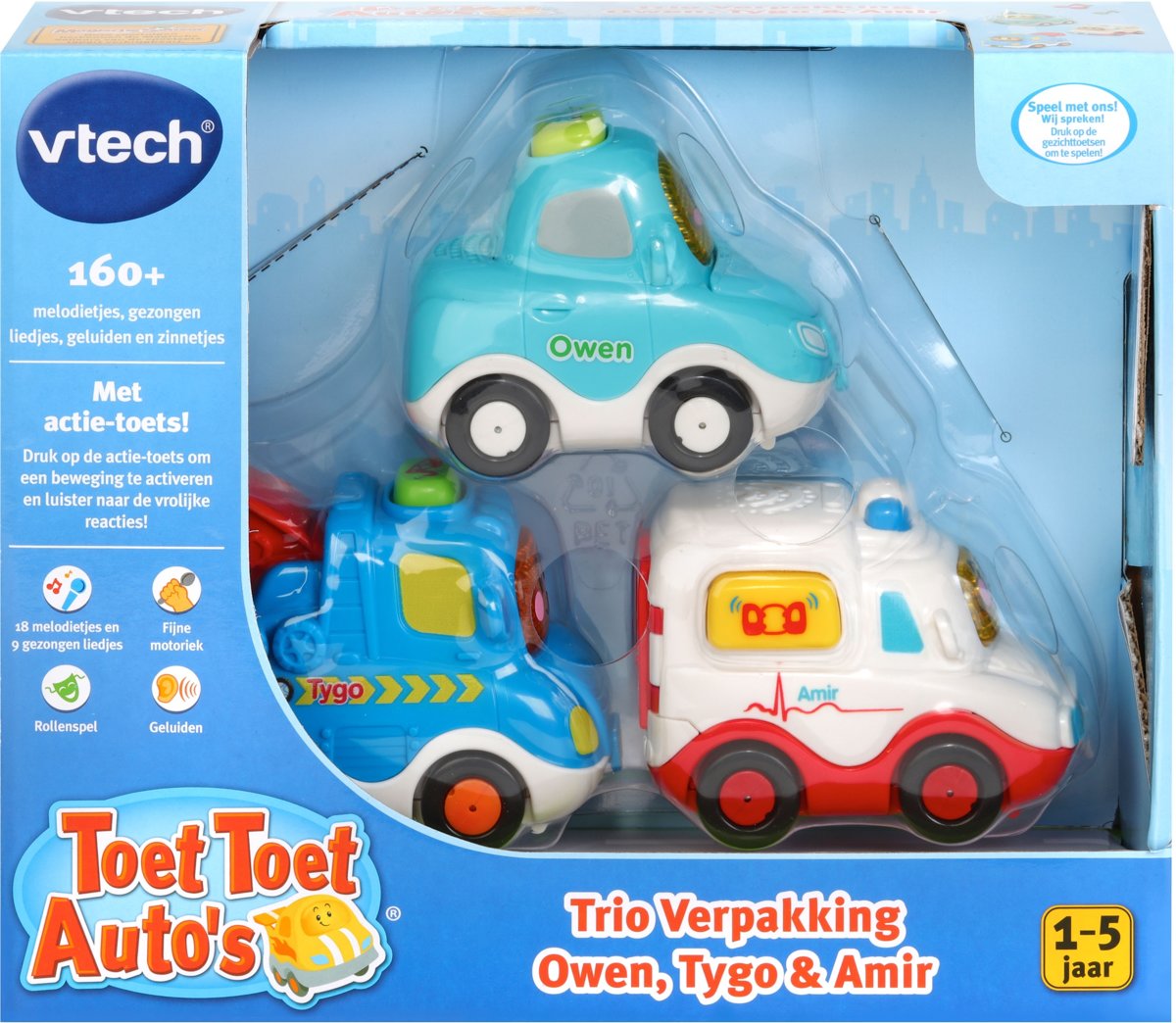 VTech Toet Toet Autos Trio Pack Stadsleven