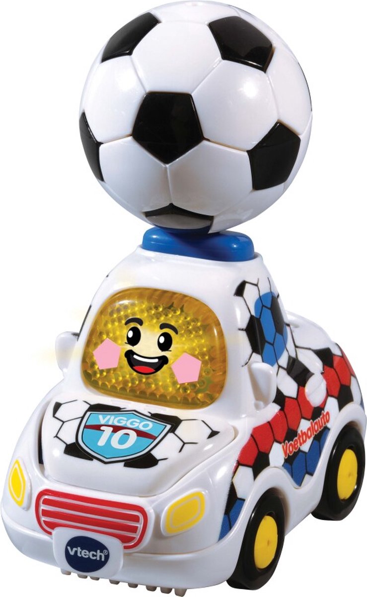 VTech Toet Toet Special Edition Vigo Voetbalauto NL + Licht en Geluid