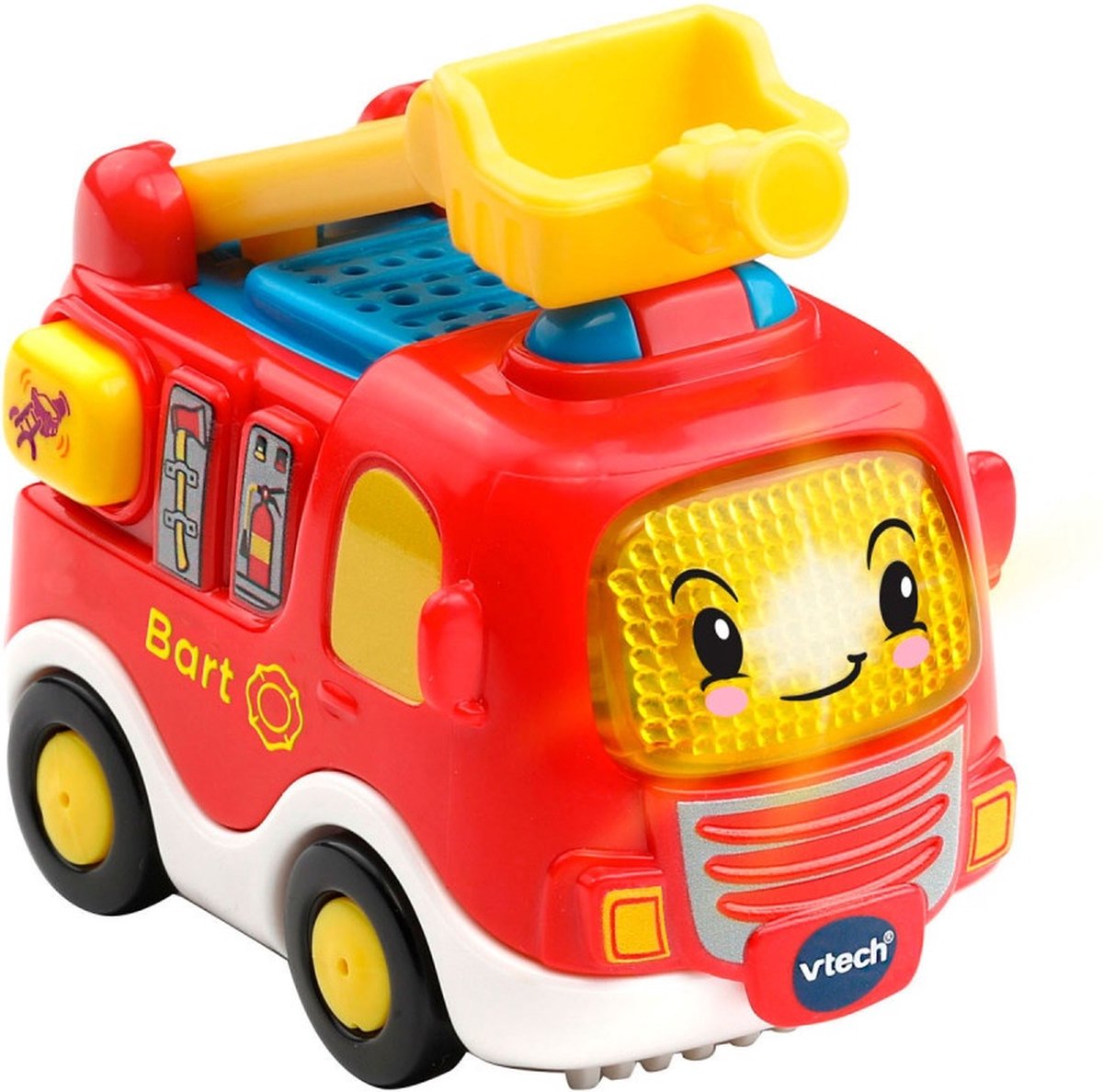 VTech Toet Toet auto - Bart brandweer 13 cm rood