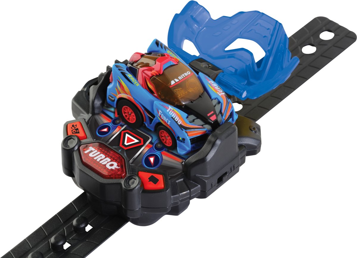 VTech Turbo Force Racers Blue Racer - Raceauto