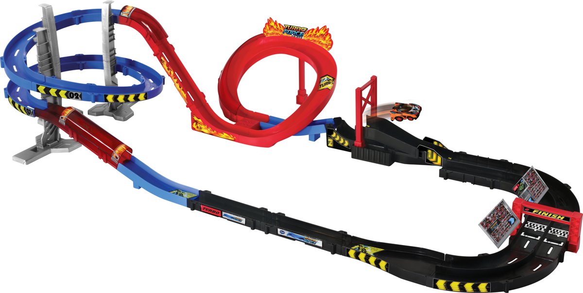   Turbo Force Racers Super Racetrack Set - Racebaan