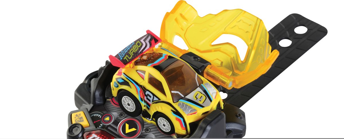   Turbo Force Racers Yellow Racer - Raceauto