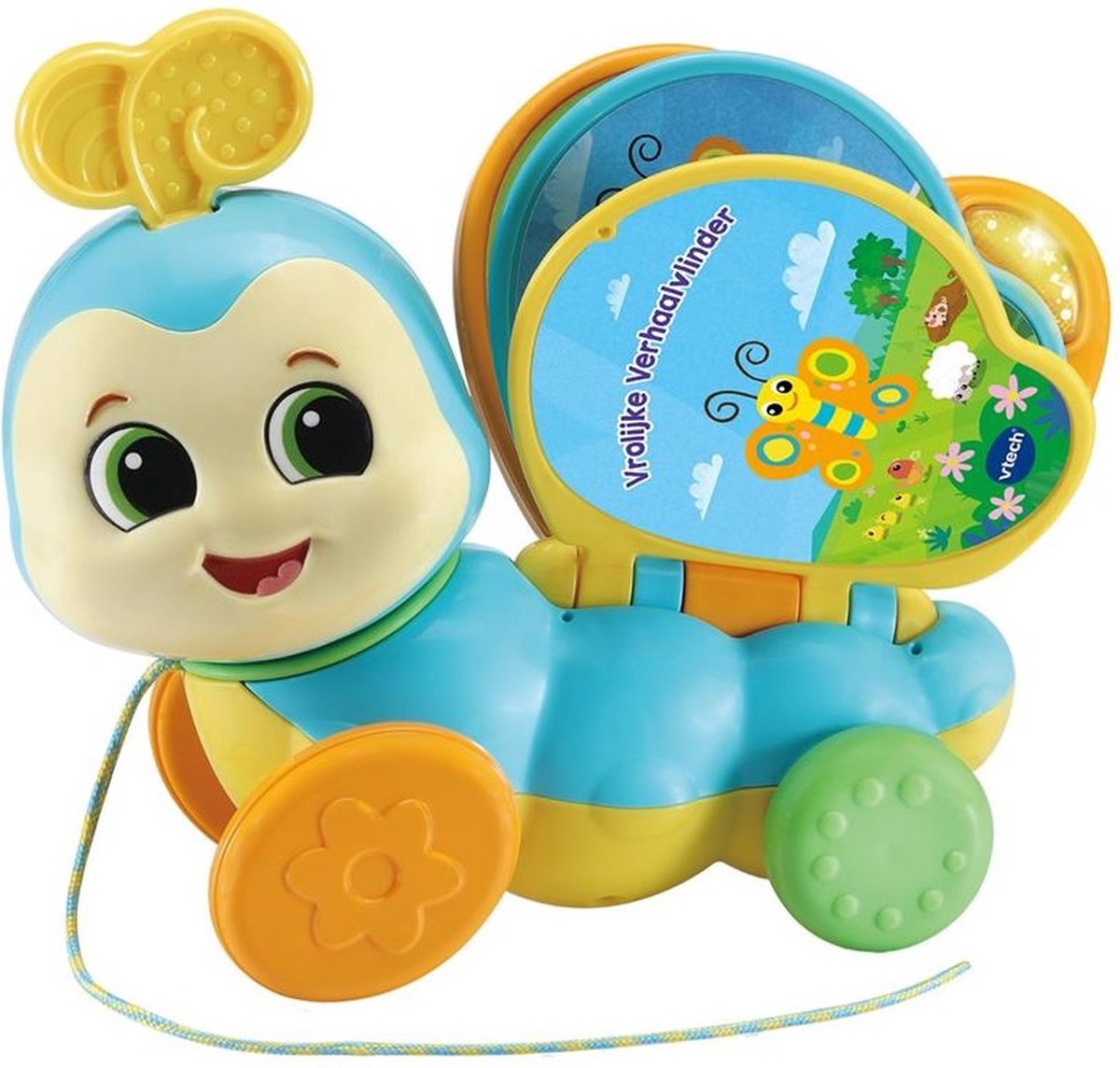 VTech Vrolijke Verhaalvlinder 25 cm lichtblauw