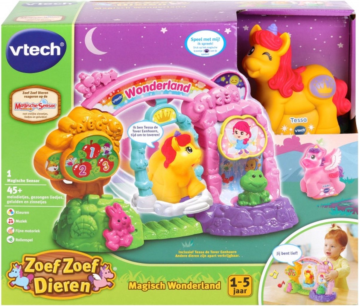 VTech Zoef Zoef Dieren - Magisch Wonderland 30 cm