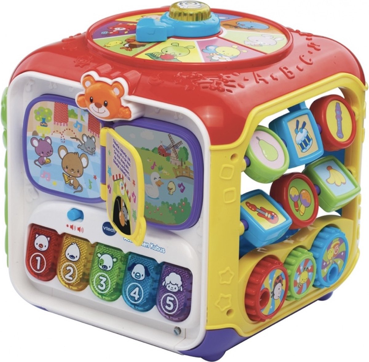 VTech baby activiteiten kubus- Educatief babyspeelgoed- Interactief speelgoed- Leerzaam kinderspelgoed- Veilig babyspeelgoed