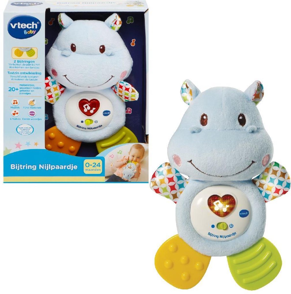 Vtech Bijtring Nijlpaardje