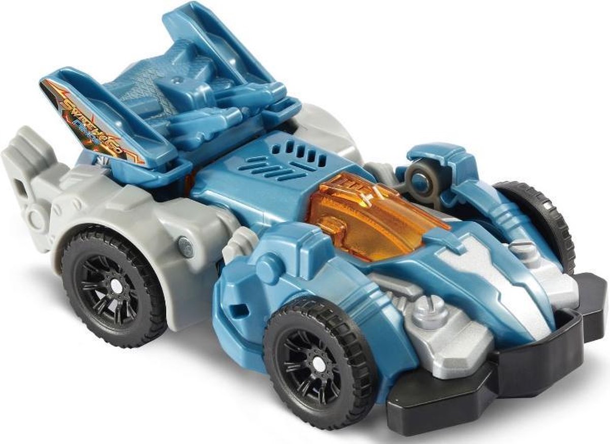 transformer Switch & Go Dino junior 16,5 x 11,6 cm blauw